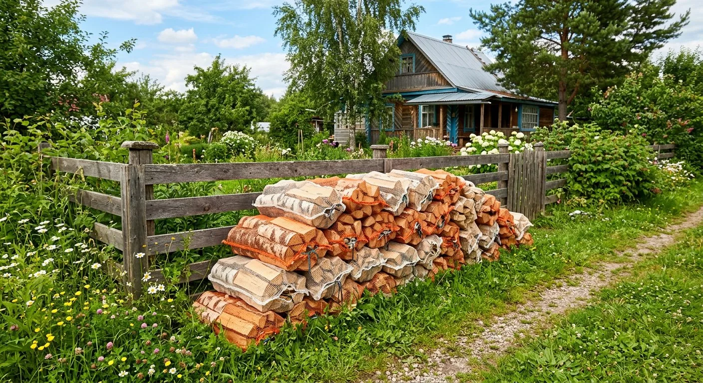 Дрова для дачи в Рузе